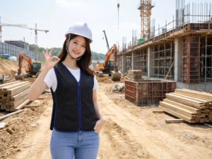 Áo điều hòa làm mát sử dụng công nghệ lưu thông khí kết hợp gel tích lạnh giúp giảm cảm giác oi nóng khi làm việc ngoài trời.